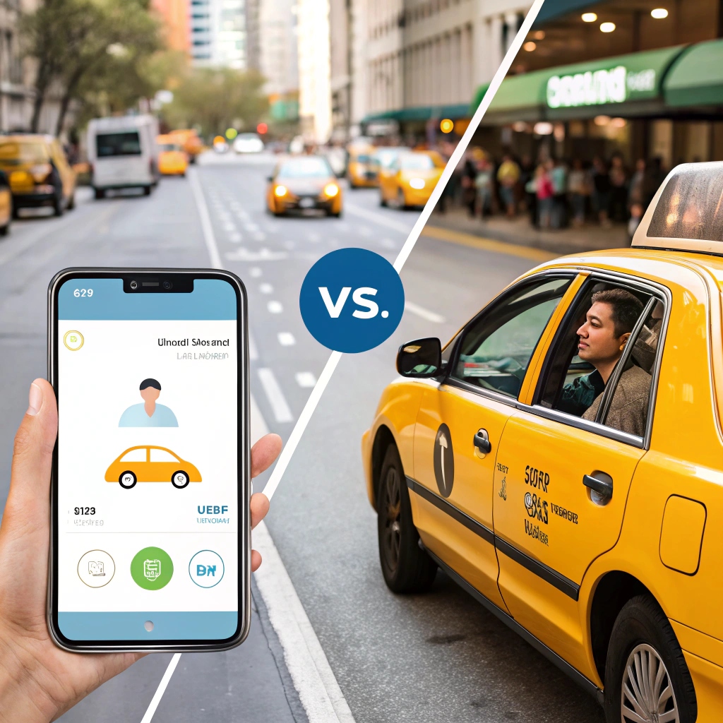 Ride-Sharing And Traditional Taxi